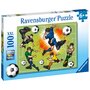 Ravensburger - Puzzle personaje Fotbalisti Puzzle Copii, piese 100 - 3