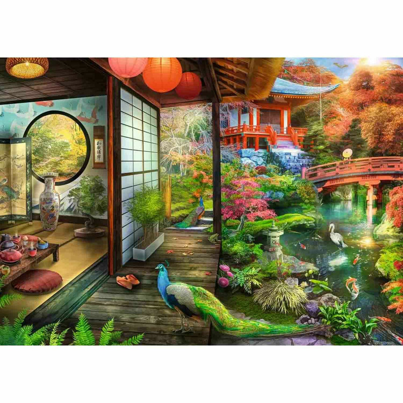 Puzzle gradina japoneza, 1000 piese