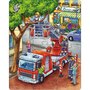 Haba - Puzzle Politia, pompierii si prietenii, 3 ani+ - 4