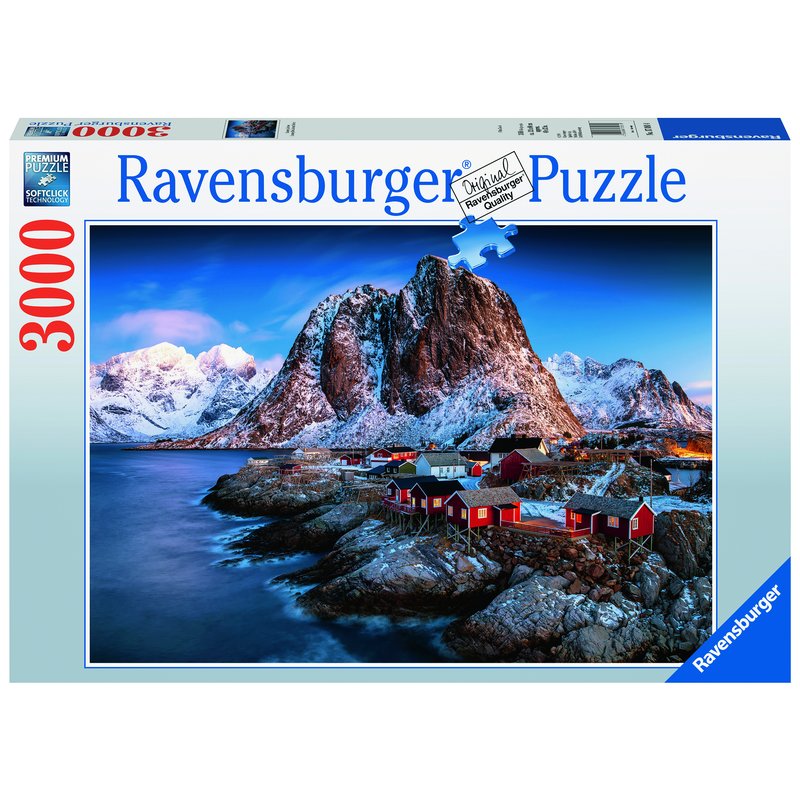 Ravensburger - Puzzle Hamnoy, 3000 piese
