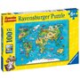 Ravensburger - Puzzle educativ Harta calatorii Puzzle Copii, piese 100 - 3