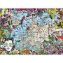 Puzzle Harta Europei, 500 Piese - 2