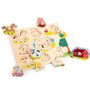 New classic toys - Puzzle din lemn Ferma Puzzle Copii, piese9 - 4