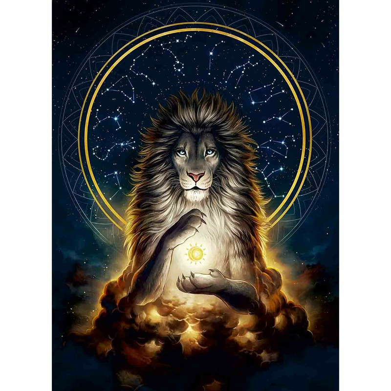 Puzzle leu, 500 piese starline