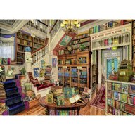 Ravensburger - Puzzle Libraria Fantastica, 1000 Piese