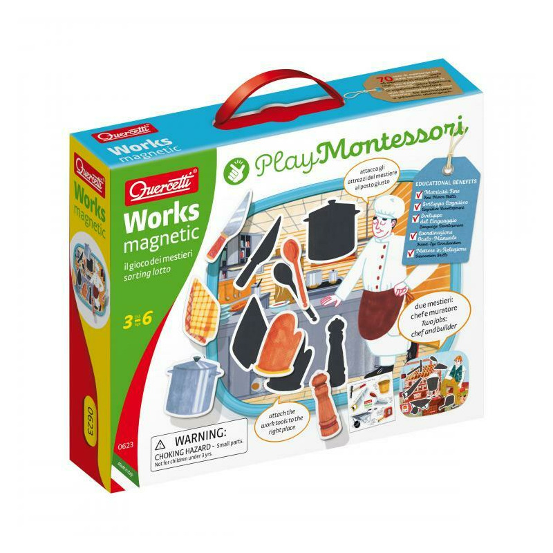 Puzzle magnetic Montessori