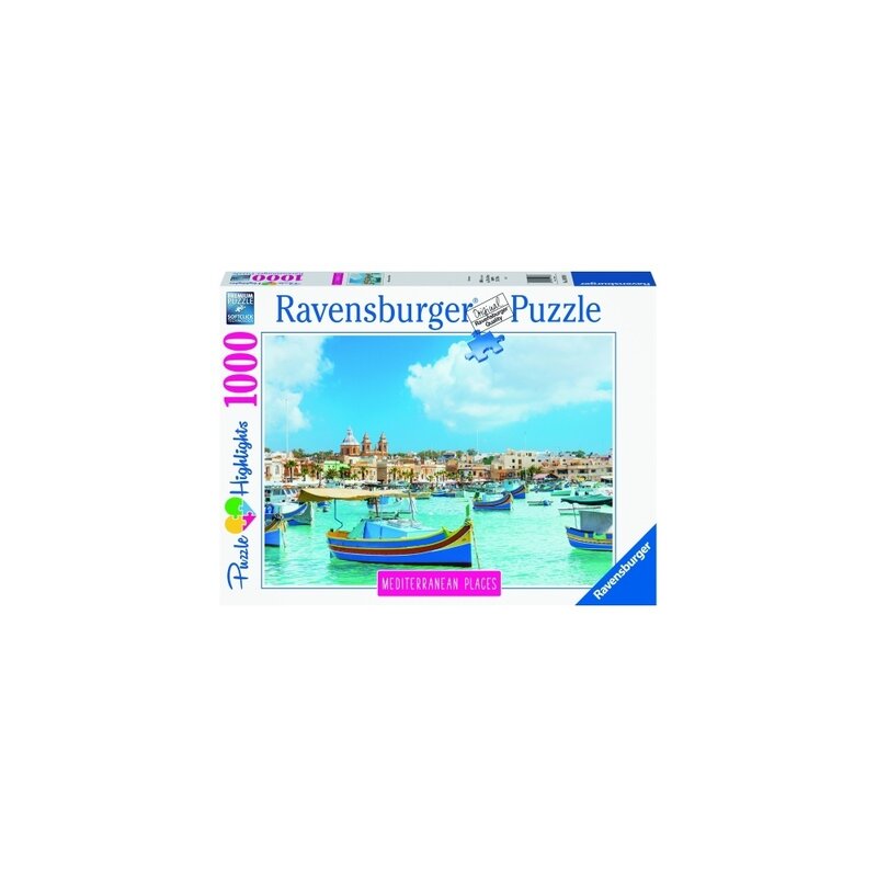 Puzzle Malta Mediteraneana, 1000 Piese