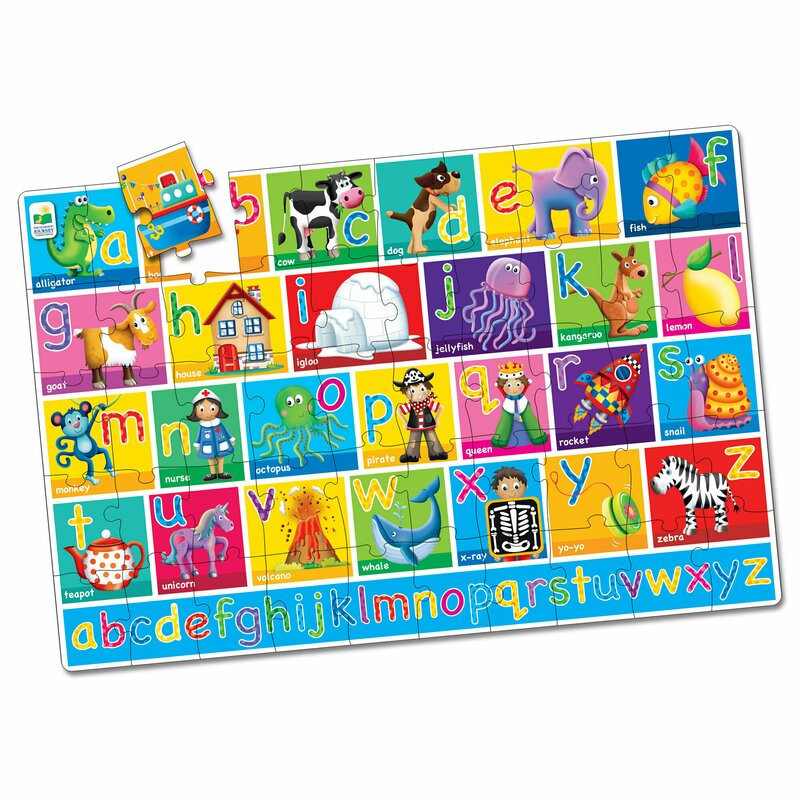 Puzzle Mare De Podea - Alfabet - Eng