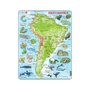 Larsen - Puzzle maxi America de Sud, orientare tip portret, 65 de piese,  - 1
