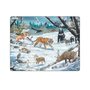 Puzzle maxi Animale salbatice din Siberia, orientare tip vedere, 66 de piese, Larsen - 1
