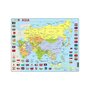 Larsen - Puzzle maxi Harta politica a Asiei  orientare tip vedere  70 de piese - 1