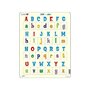Puzzle maxi Literele mari si mici ale alfabetului, orientare tip portret, 26 de piese, Larsen - 1