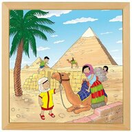 Educo - Puzzle Minunile Lumii Piramide - 