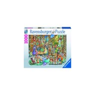 Puzzle Noaptea In Librarie, 1000 Piese