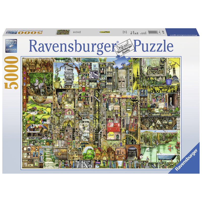 Ravensburger - Puzzle Orasul bizar, 5000 piese