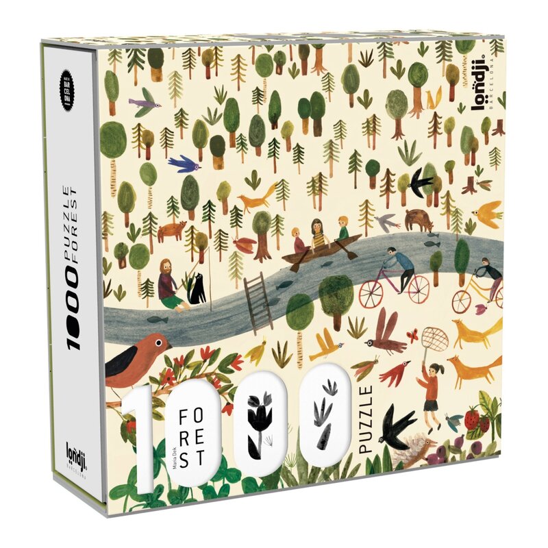 Londji - puzzle padurea , 1000 piese