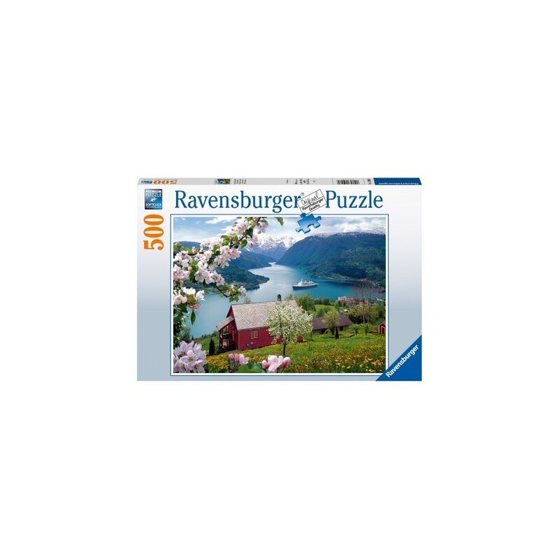 Ravensburger - PUZZLE PEISAJ MONTAN, 500 PIESE