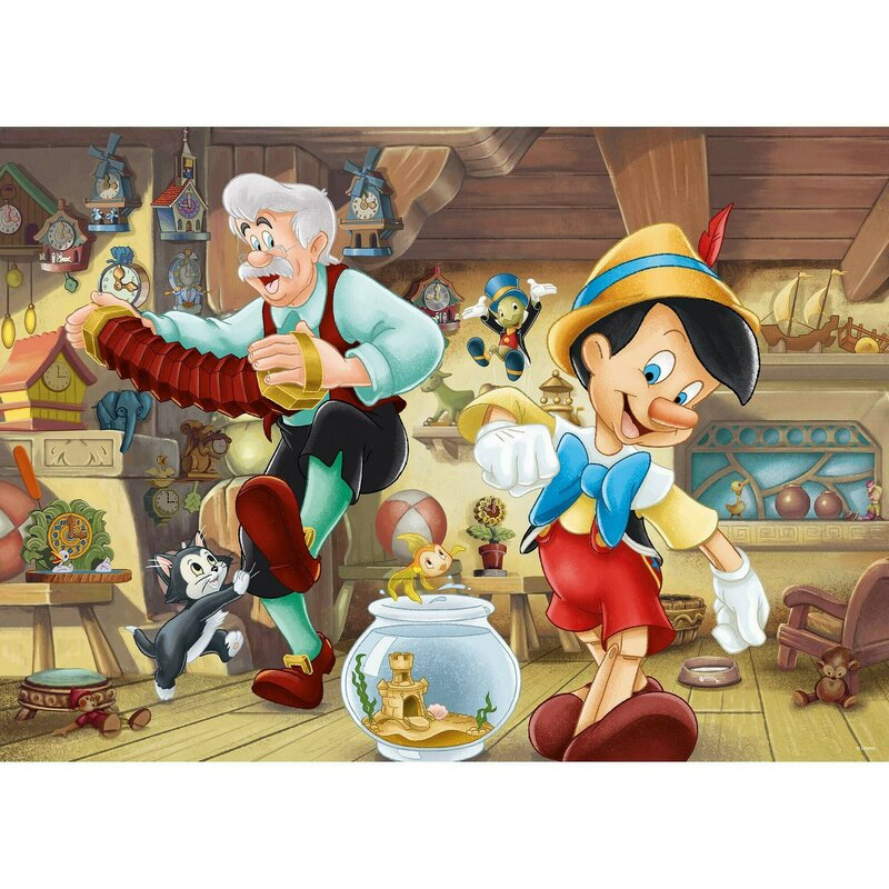 Ravensburger - Puzzle Pinocchio, 1000 Piese