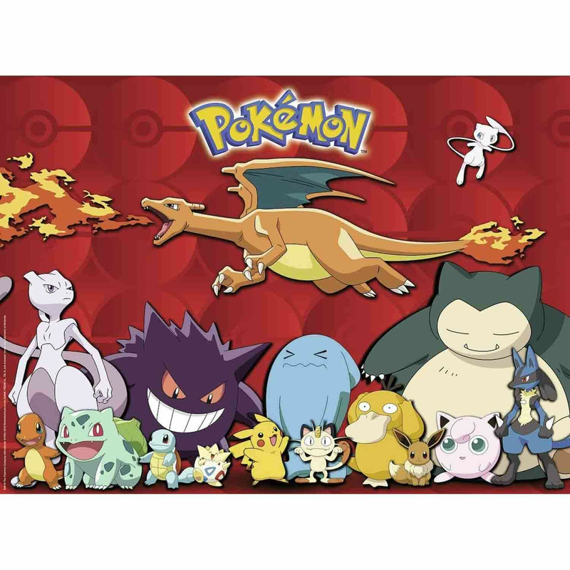 Puzzle pokemon, 100 piese