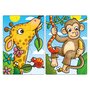 Orchard toys - Puzzle animale Prieteni din jungla Puzzle Copii, piese12 - 1