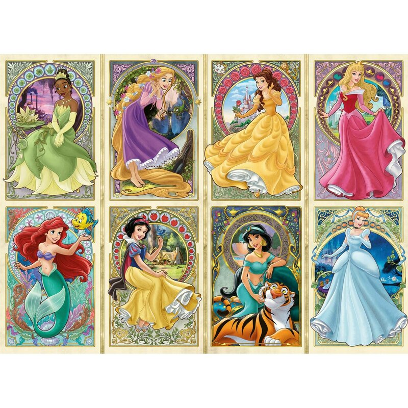 Ravensburger - Puzzle Printesele Disney, 1000 Piese