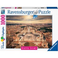 Ravensburger - Puzzle orase Roma , Puzzle Copii, piese 1000
