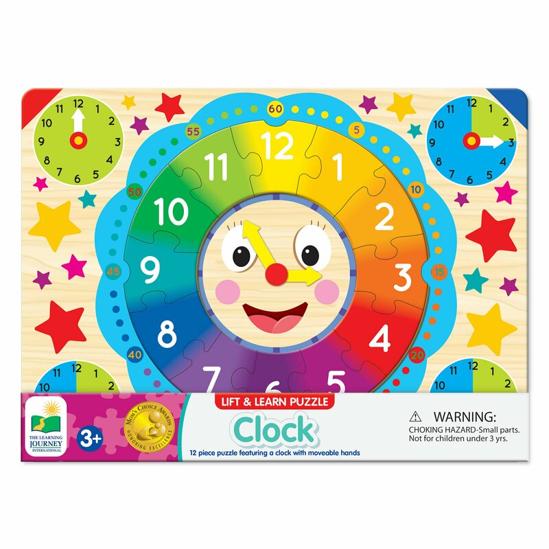 Puzzle – Sa Invatam Ceasul Jucarii & Cadouri >> Puzzle copii