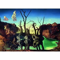Ravensburger - Puzzle Salvador Dalí, 1000 Piese