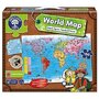 Orchard toys - Puzzle si poster Harta lumii, limba engleza, 150 piese - 1