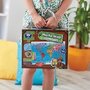 Orchard toys - Puzzle si poster Harta lumii, limba engleza, 150 piese - 8
