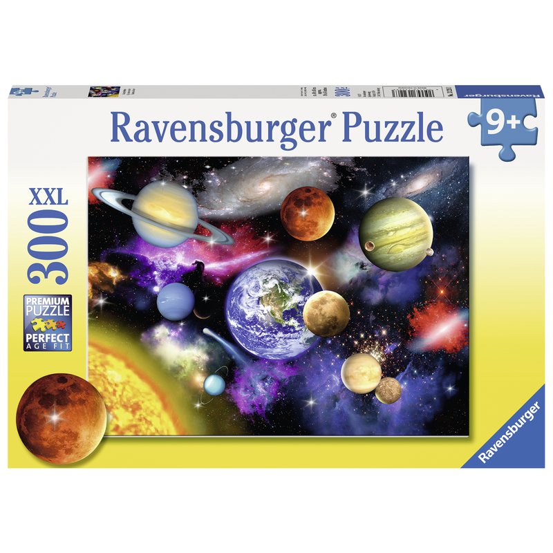 Ravensburger - Puzzle Sistemul solar, 300 piese