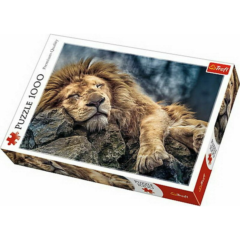 Trefl - puzzle 1000 leu dormind