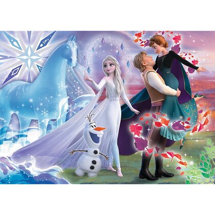 Trefl - Puzzle personaje Frozen 2 Universul Magic , Puzzle Copii, piese 200