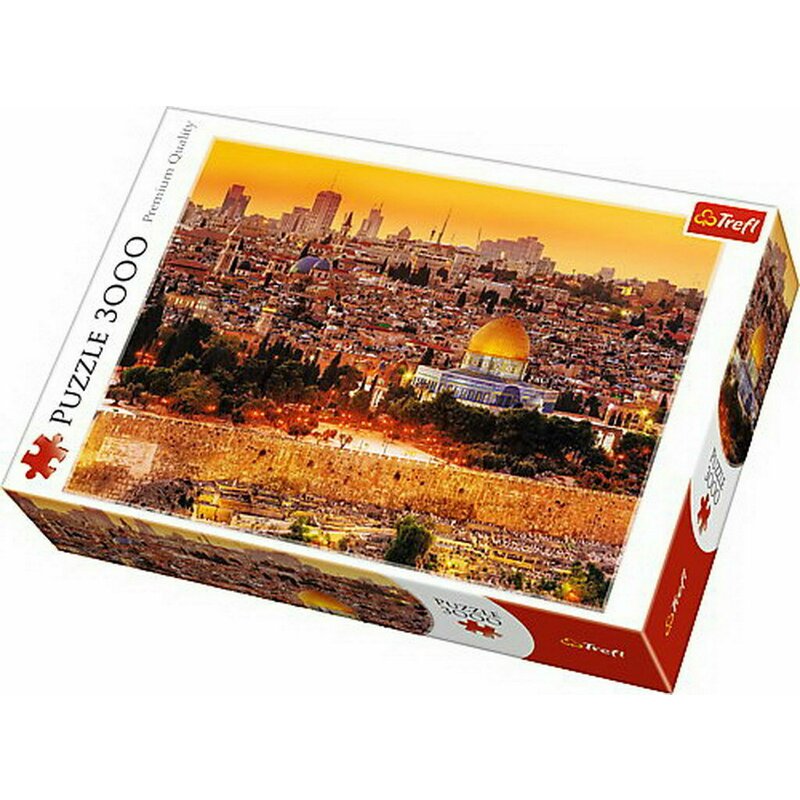 Trefl - puzzle 3000 acoperisuri in ierusalim