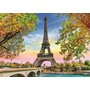 Trefl - Puzzle peisaje Romanticul Paris , Puzzle Copii, piese 500 - 2