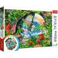 Trefl - PUZZLE  SPIRAL 1040 PIESE ANIMALE TROPICALE