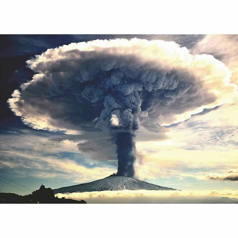 Puzzle vulcanul etna, 1000 piese