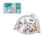 Salteluta interactiva, Qmini, Abby,  Cu muzica, 20 bile, 6 jucarii,  Pentru activitati educationale, 85x85 cm, Multicolor - 11