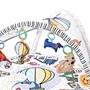 Salteluta interactiva, Qmini, Abby,  Cu muzica, 20 bile, 6 jucarii,  Pentru activitati educationale, 85x85 cm, Multicolor - 13