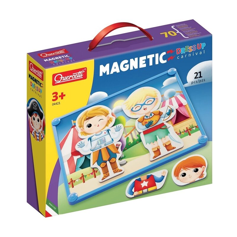 Quercetti - magnetic dress up carnaval