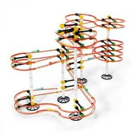 Quercetti - Joc creativ Skyrail Roller Coaster Maxi, 410 piese