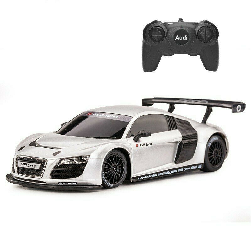 Rastar - masina cu telecomanda audi r8 cu scara 1 la 24