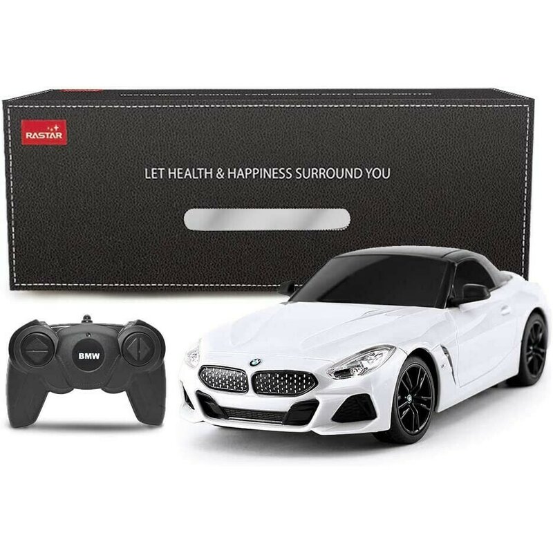 Rastar - masina cu telecomanda bmw z4 alba scara 1 la 24
