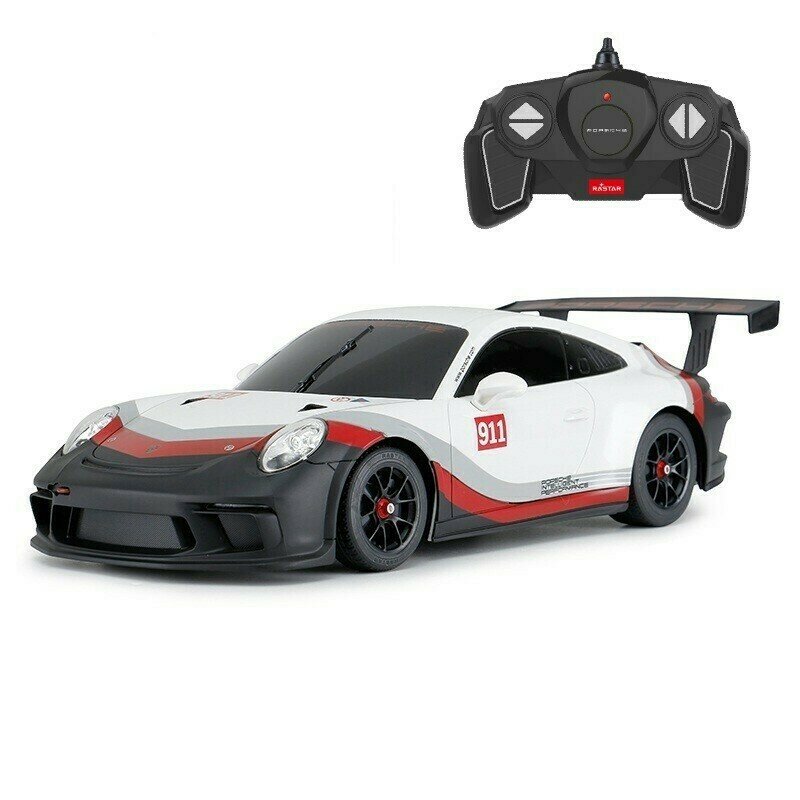Rastar - masina cu telecomanda porsche 911 gt3 cup scara 1 la 18