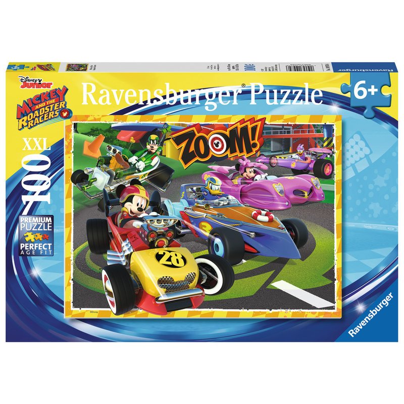 Ravensburger - Puzzle Go Mickey, 100 piese