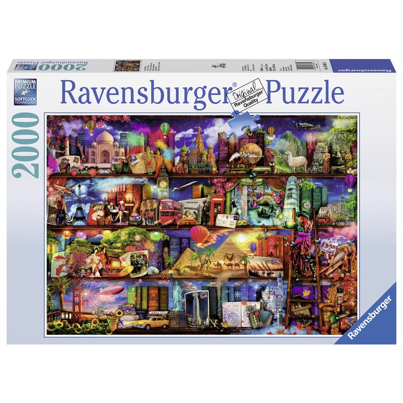 Ravensburger - Puzzle Lumea cartilor, 2000 piese