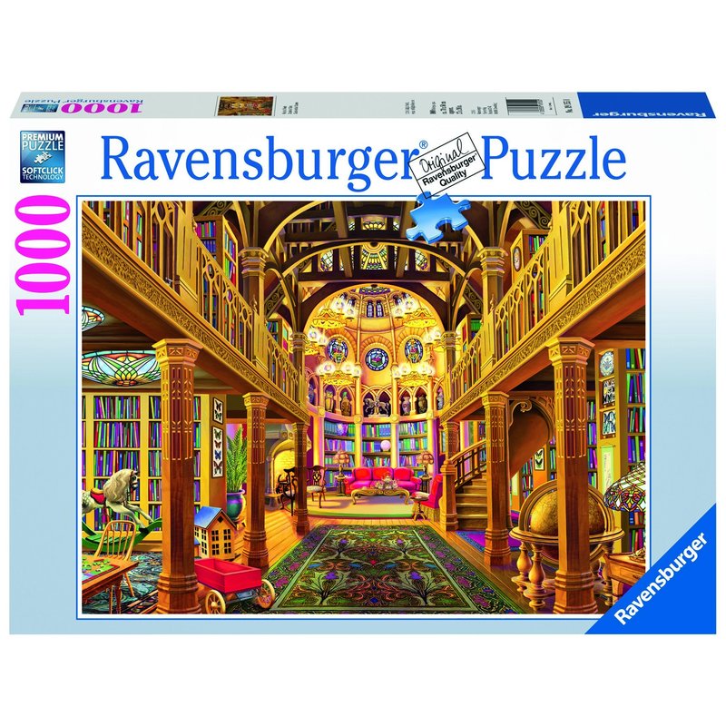 Ravensburger - Puzzle Lumea cuvintelor, 1000 piese