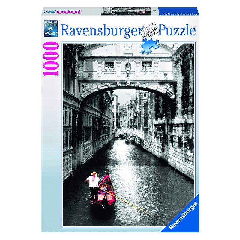 Ravensburger - Puzzle Marele canal, Venetia, 1000 piese