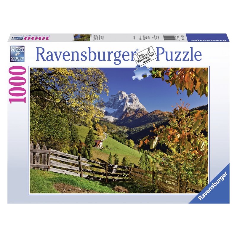 Ravensburger - Puzzle Monte Pelmo, Venetia, Italia 1000 piese