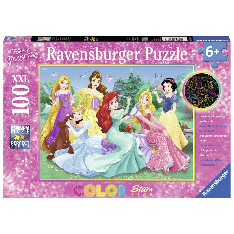 Ravensburger - Puzzle Printesele Disney, 100 piese